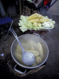 Hot Choclo in Pot, Ollantaytambo, Peru Photographic Print by Cindy Miller Hopkins