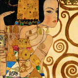 L'attente Posters par Gustav Klimt