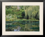 Claude Monet's Garden Pond in Giverny, France Posters par Charles Sleicher