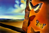 Landscape With Butterflies  Poster by Salvador Dalí