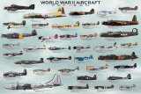 World War II Aircraft, International Edition Fine Art Print