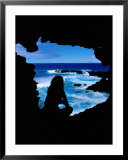 Views of the Pacific Ocean from a Cave, Easter Island, Valparaiso, Chile  Prints by Jan Stromme