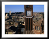 Bell Tower Of Catholic Cathedral, Asmara, Eritrea Posters by Patrick Syder