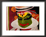 Kathakali Poster, Kochi, India Posters by Eddie Gerald