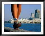 Runners Feet in Motion by Harbour, Vancouver, Canada  Prints by Philip Smith