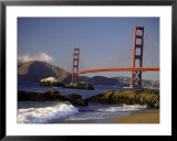 Golden Gate Bridge, CA  Poster by Lynn Eodice