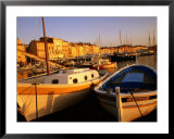 Boats at Port, St. Tropez, France  Art by Barbara Van Zanten