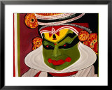 Kathakali Poster, Kochi, India  Print by Eddie Gerald