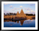 Shore Temple, Mamallapuram, India  Art by Eddie Gerald
