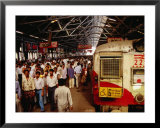 Victoria Terminus Train Station, Mumbai, Chennai, India  Art by Eddie Gerald