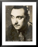 Django Reinhardt (Jean-Baptiste) French Jazz Guitarist Born in Belgium of Gypsy Parentage  Art by Studio Harcourt