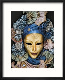Venetian Paper Mache Mask Worn for Carnivals and Festive Occasions, Venice, Italy Affiches par Dennis Flaherty