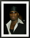 50 Cent at the Mobo Music Awards 2003 Kunstdrucke