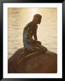Little Mermaid statue, Copenhagen  Prints by David Marshall