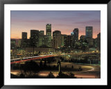 Skyline at sunrise, Denver, CO  Prints by Tom Dietrich