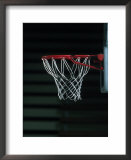Side View of a Basketball Net  Art by B Gillingham