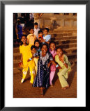 Group of Girls, Bijapur, India  Art by Craig Pershouse