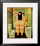 Bath  Prints by Fernando Botero