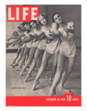 Members of the Metropolitan Opera's Ballet Company Practicing, December 28, 1936, Photographic Print