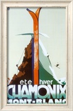 Ete Hiver Chamonix Mont-Blanc  Prints by Henry Reb