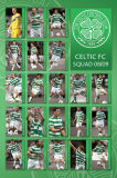 Celtic - Squad 2008-2009 Poster