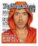 To Hell and Back With Robert Downey Jr, Rolling Stone no. 1059, August 2008 Photographic Print