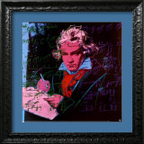 Beethoven, Pink Book Prints by Andy Warhol