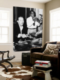 Bing Crosby And Louis Armstrong Wall Mural