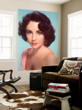 Elizabeth Taylor Wall Mural