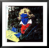 Beethoven, Yellow Book Print by Andy Warhol