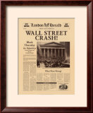 Krack de Wall Street Affiches