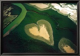 Cœur de Voh Photographie par Yann Arthus-Bertrand