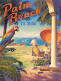 Palm Beach, Florida Poster par Kerne Erickson