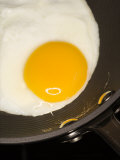 Egg Cooking in Frying Pan for Sunnyside Up, Photographic Print