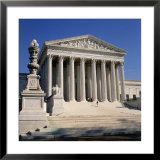 Supreme Court Building, Washington DC Framed Photographic Print by Tom Dietrich