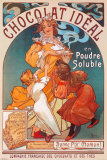 Chocolat Ideal  Prints by Alphonse Mucha