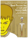 Julius Caesar: Lean and Hungry, Art Print