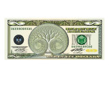 Infinity Dollar Giclee Print by Thomas Hannsz