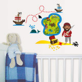 Pirate Island Wandabziehbild
