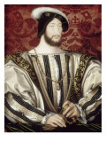 Francis I, King of France Giclee Print by Jean Clouet