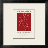 Madeira Black 30 x 30 cm Wood Frame Ready Made Frame