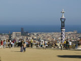 Parc Guell, Barcelona, Catalonia, Spain, Europe Photographic Print by Marco Cristofori