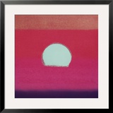 Sunset, c.1972 (hot pink, purple, red, blue) Prints by Andy Warhol