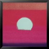 Sunset, c.1972 (hot pink, purple, red, blue) Posters by Andy Warhol