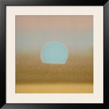 Sunset, c.1972 (gold, blue) Prints by Andy Warhol