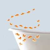 Goldfische Wandabziehbild