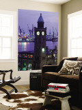Landungsbrucken, Port of Hamburg, Germany Wall Mural by Demetrio Carrasco