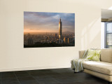 Taipei 101, Taipei, Taiwan Wall Mural by Michele Falzone