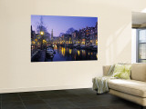 Prinsengracht, Amsterdam, Holland Wall Mural by Jon Arnold