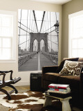Manhattan and Brooklyn Bridge, New York City, USA Wall Mural by Alan Copson